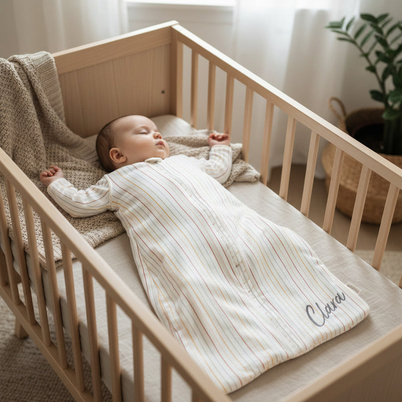 Personalized winter baby sleeping bag 70 cm – cozy sleep for your baby