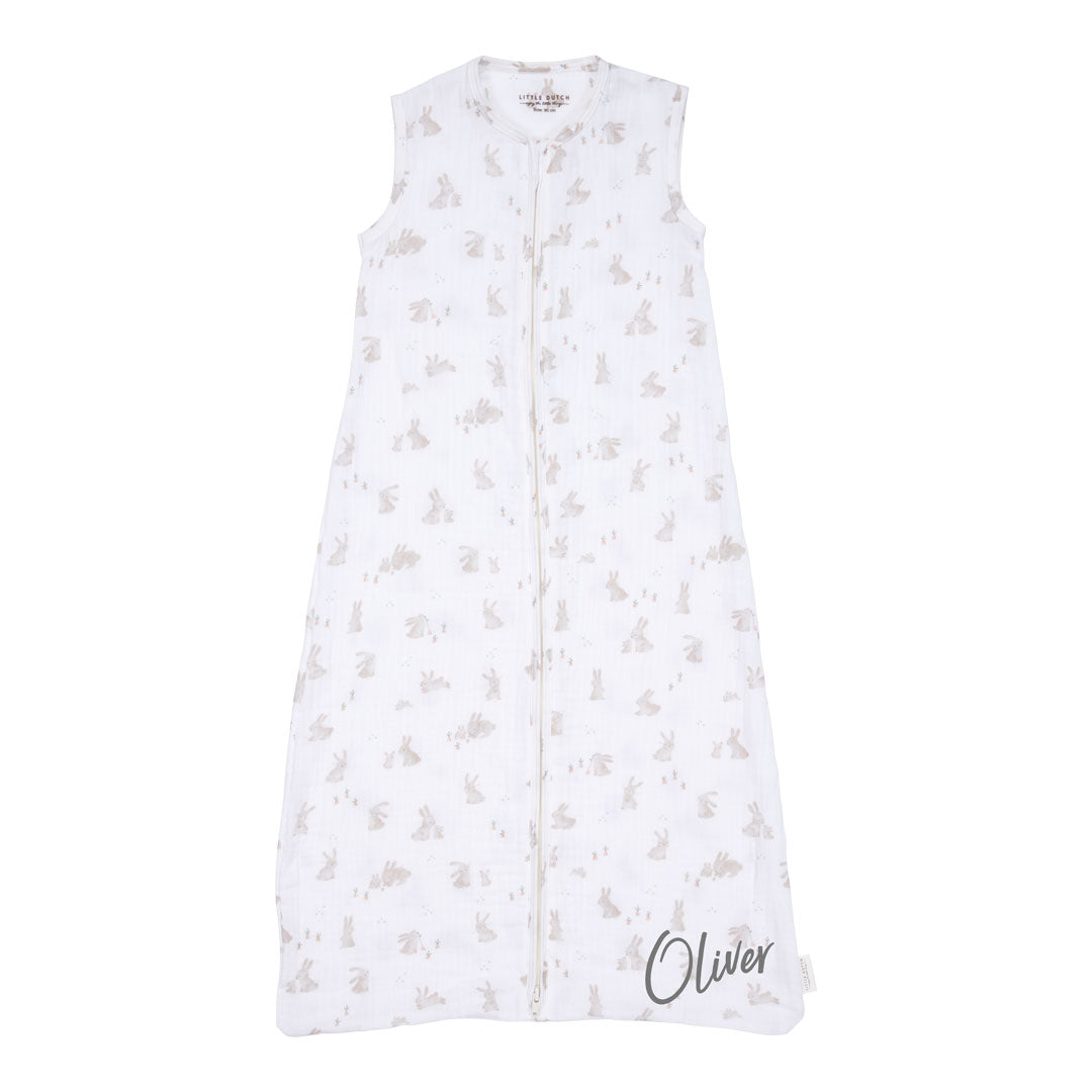 Sleeping bag summer muslin 90 cm Baby Bunny | Little Dutch