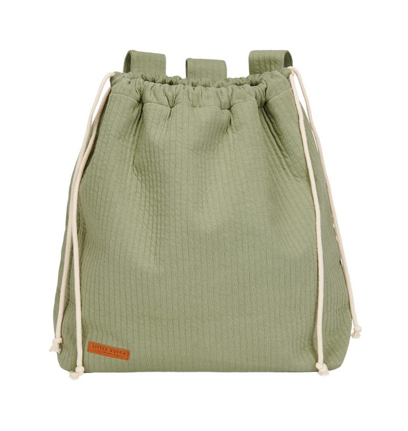 Little Dutch - Spielzeug-Beutel Pure Olive