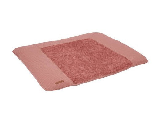 Changing mat cover 75 x 85 cm Pure Pink Blush, pink | Little Dutch