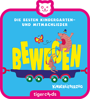 Tigerbox Touch Le train des comptines pour enfants (2) – Les meilleures chansons de maternelle et chansons participatives – Bouger