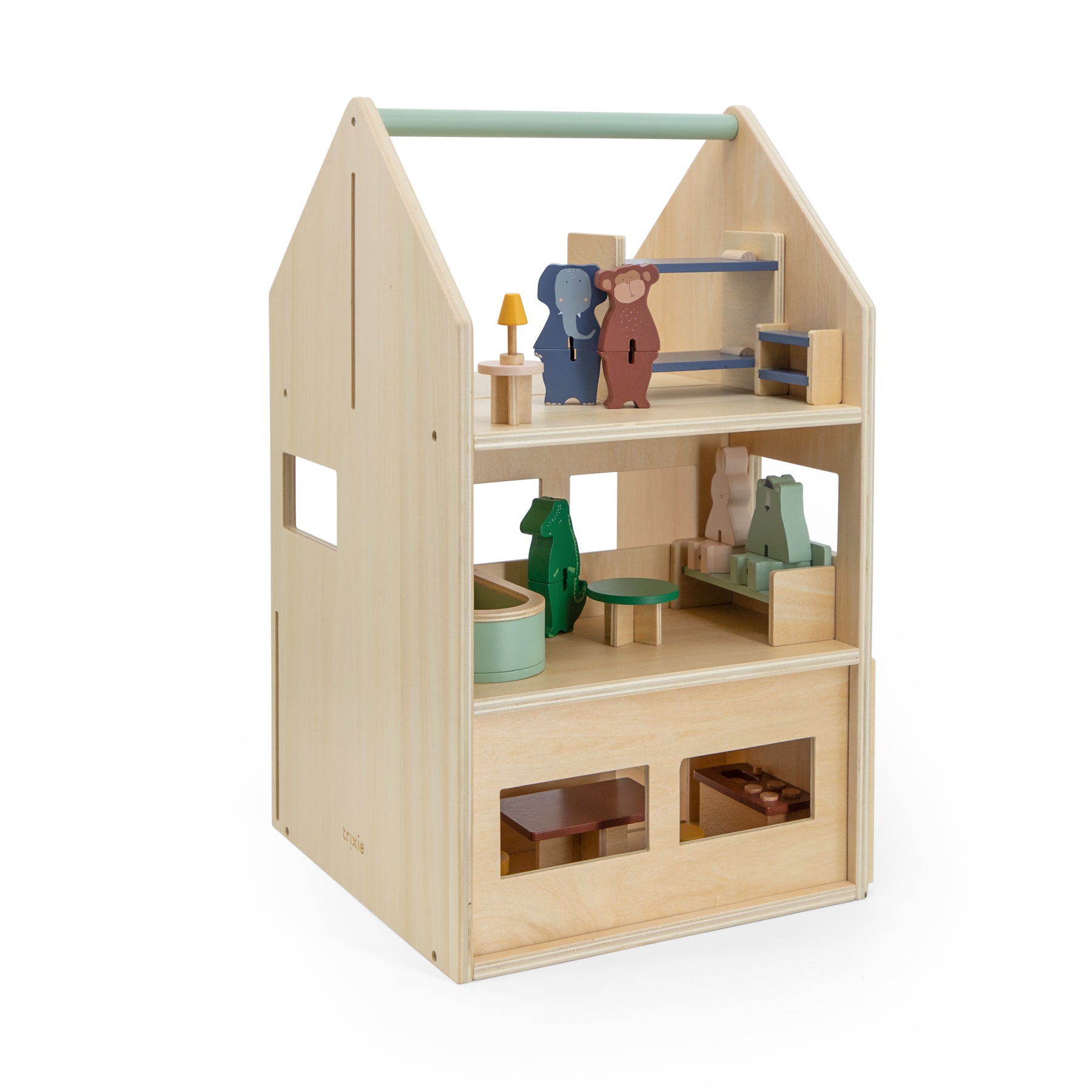 Maisonnette en bois avec accessoires | Trixie