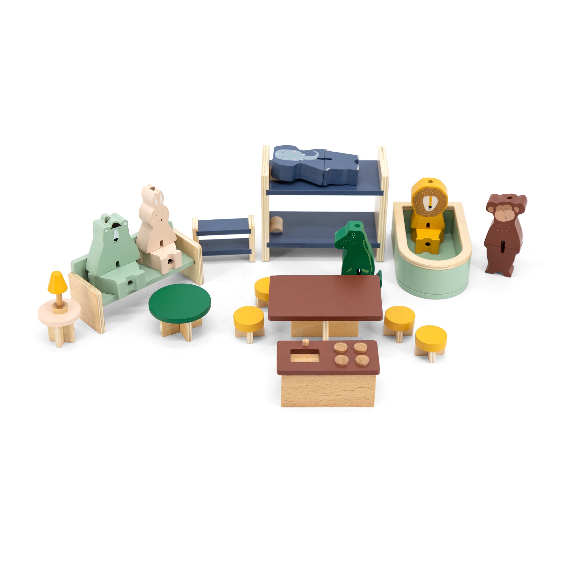 Maisonnette en bois avec accessoires | Trixie