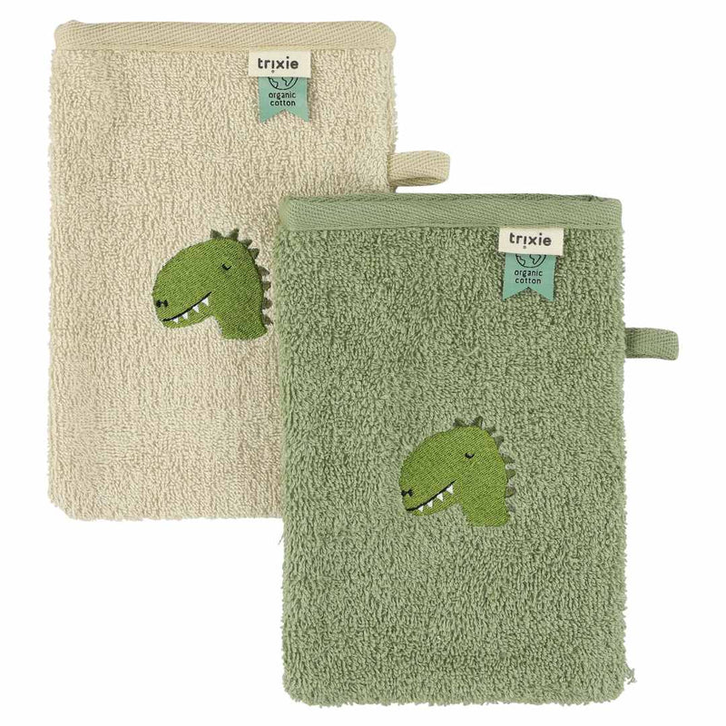 Wash Mitt 2-pack - Mr. Dino | Trixie