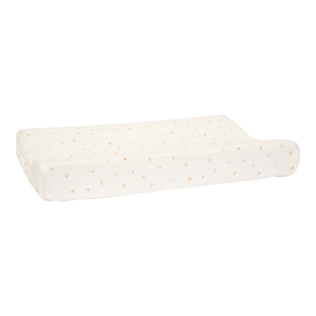 Changing mat cover muslin Forest Treasures | Little Dutch