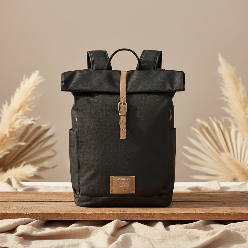 Changing Backpack - Rolltop Backpack, Denim Blue (Limited Edition) | Lässig