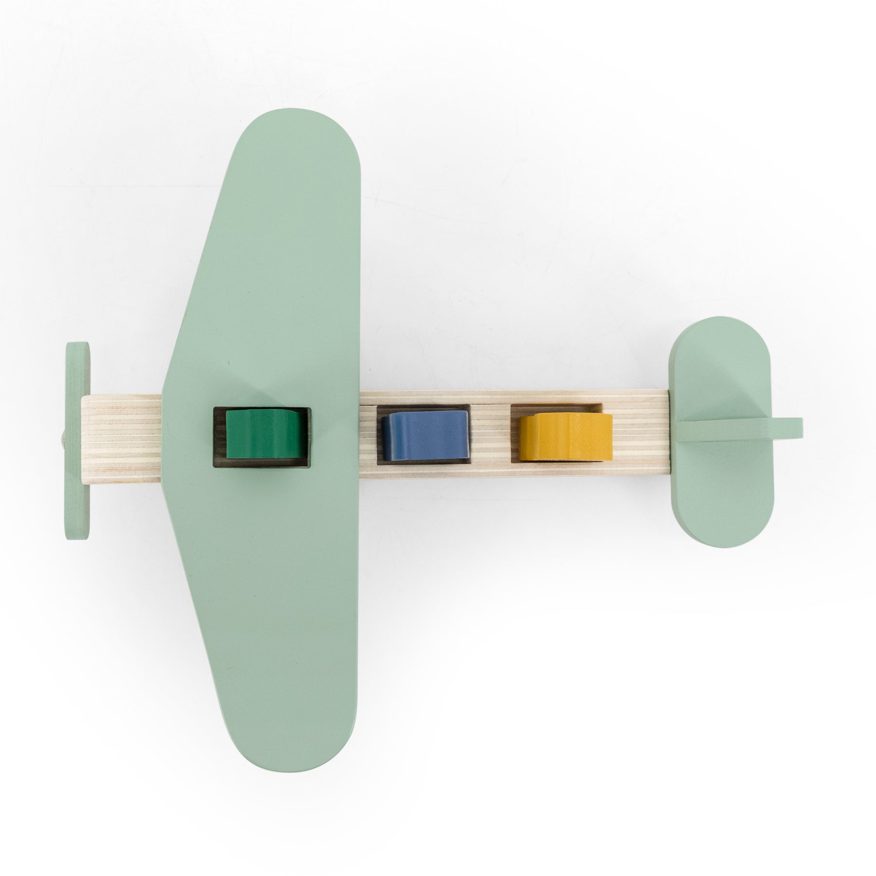 Wooden airplane with animals | Trixie