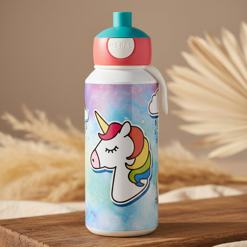 Gourde pop-up – Licorne | Mepal