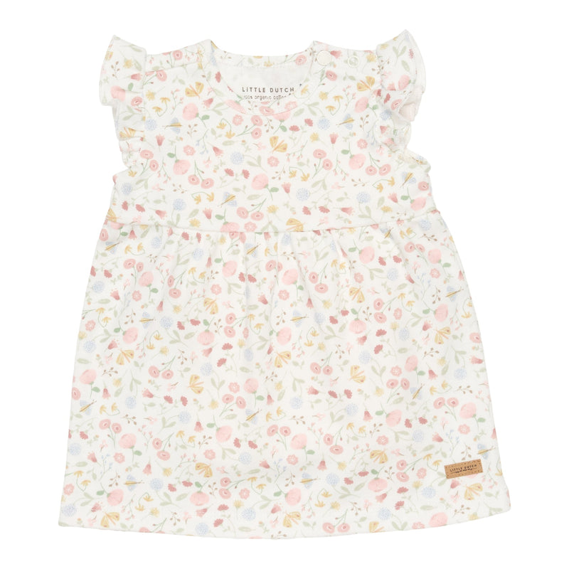 Sleeveless dress Flowers &amp; Butterflies | Little Dutch