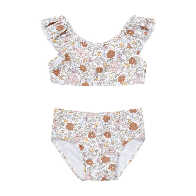 Bikini with flounces, Vintage Little Flowers | Little Dutch