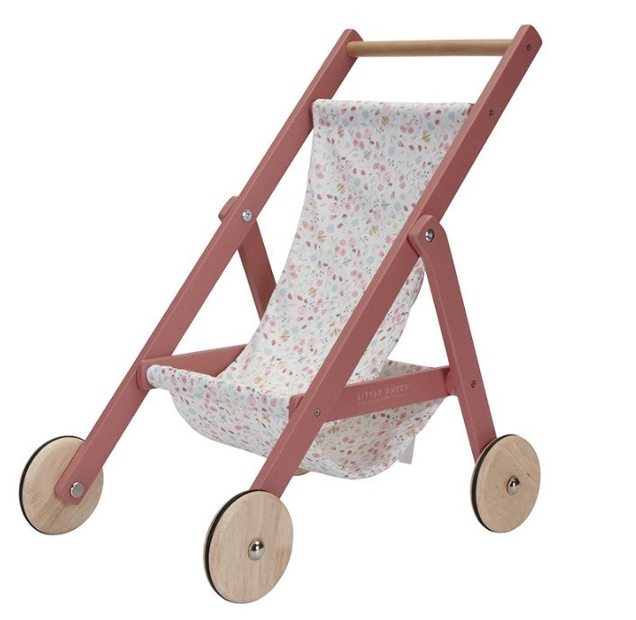 Doll buggy - Flowers &amp; Butterflies