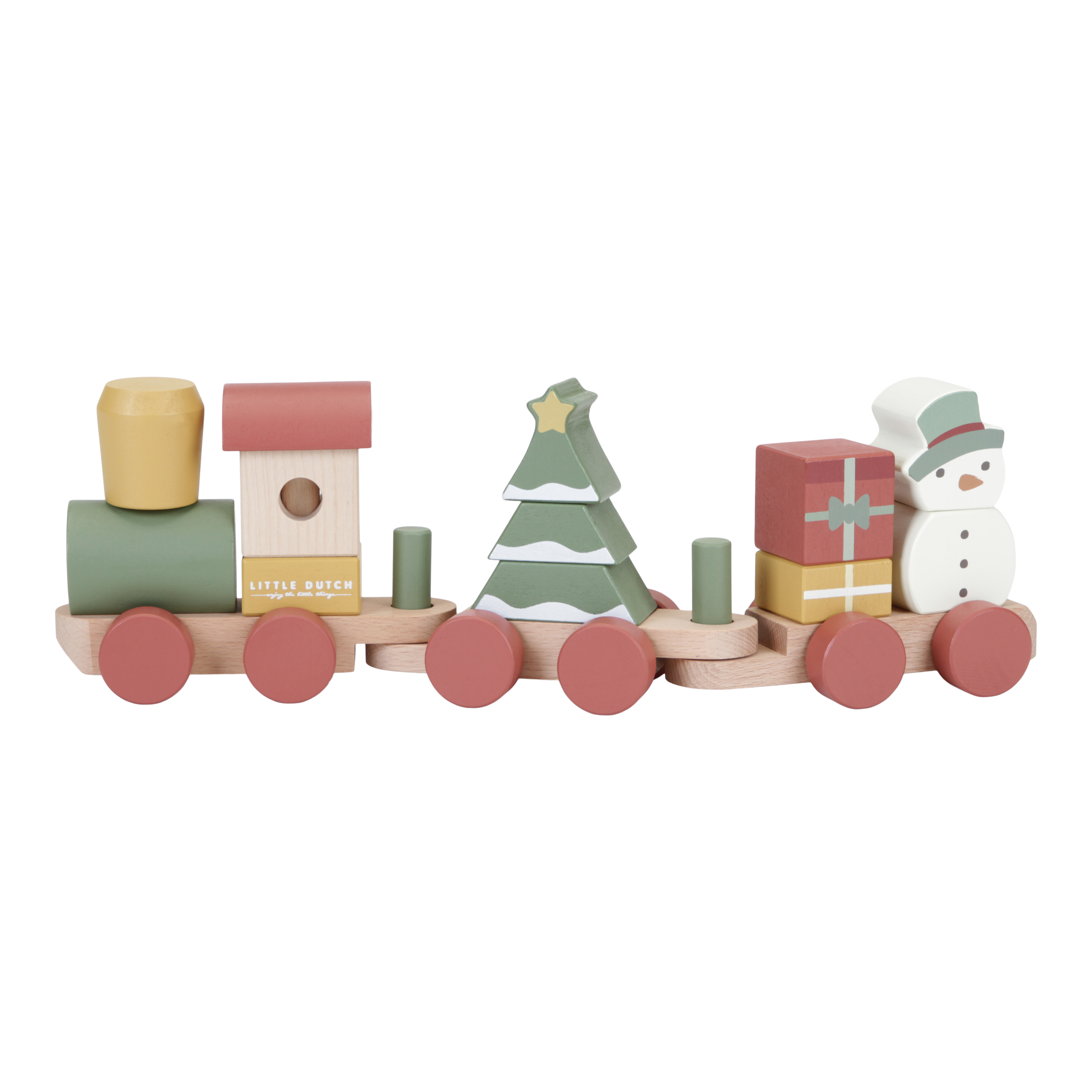 Personalized Wooden Train Christmas – Birth Gift