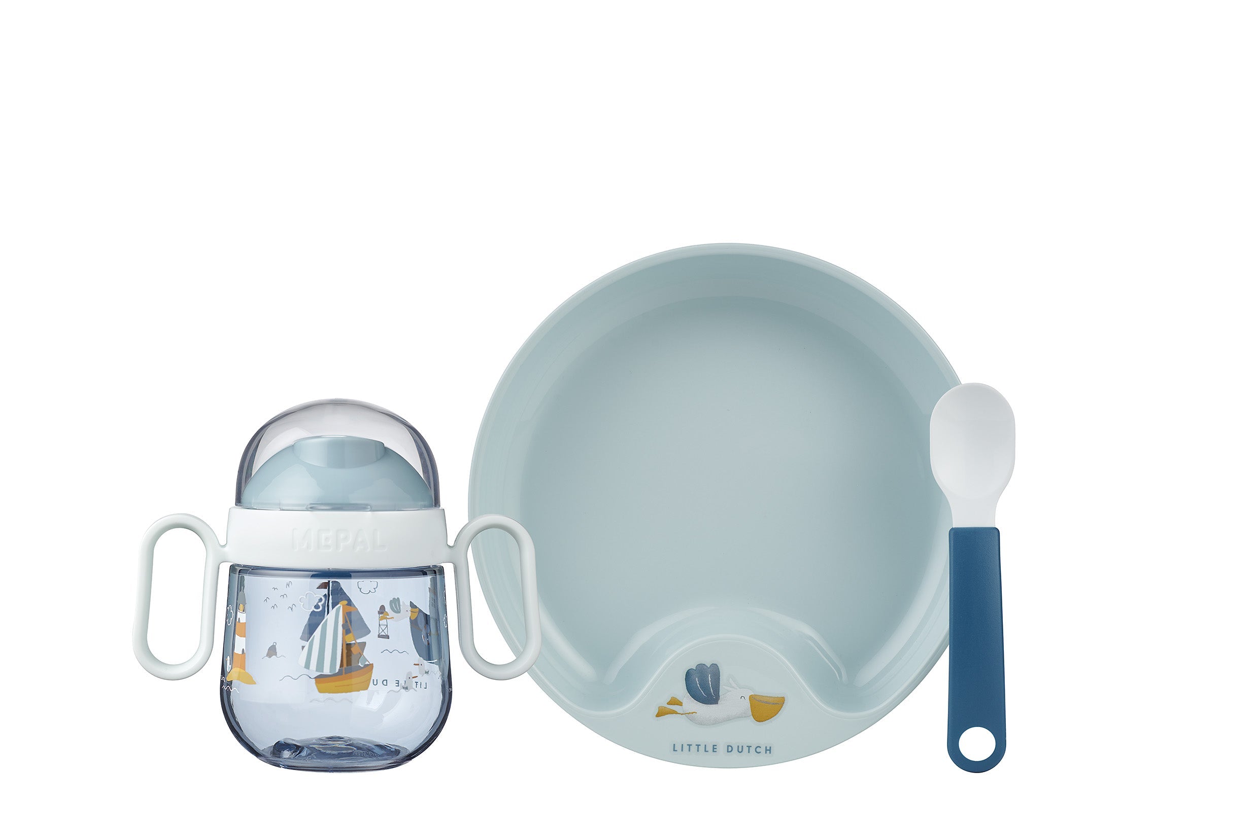 Set vaisselle bébé 3 pièces - Sailors Bay | Little Dutch x Mepal