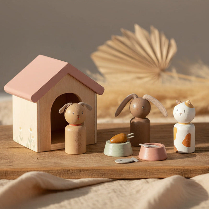 Maison de poupée - Set d'extension Animaux de compagnie