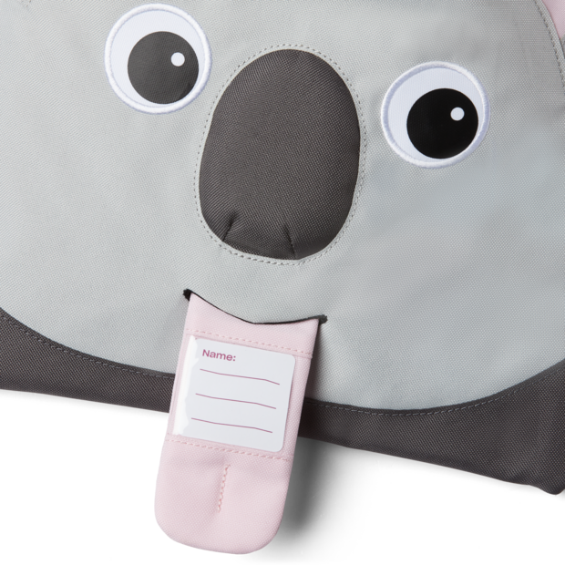 Sac de sport Koala, gris/rose | Affenzahn