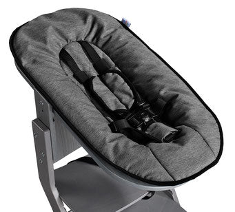 Baby attachment for children's high chair high chair gray/ anthracite | tissi