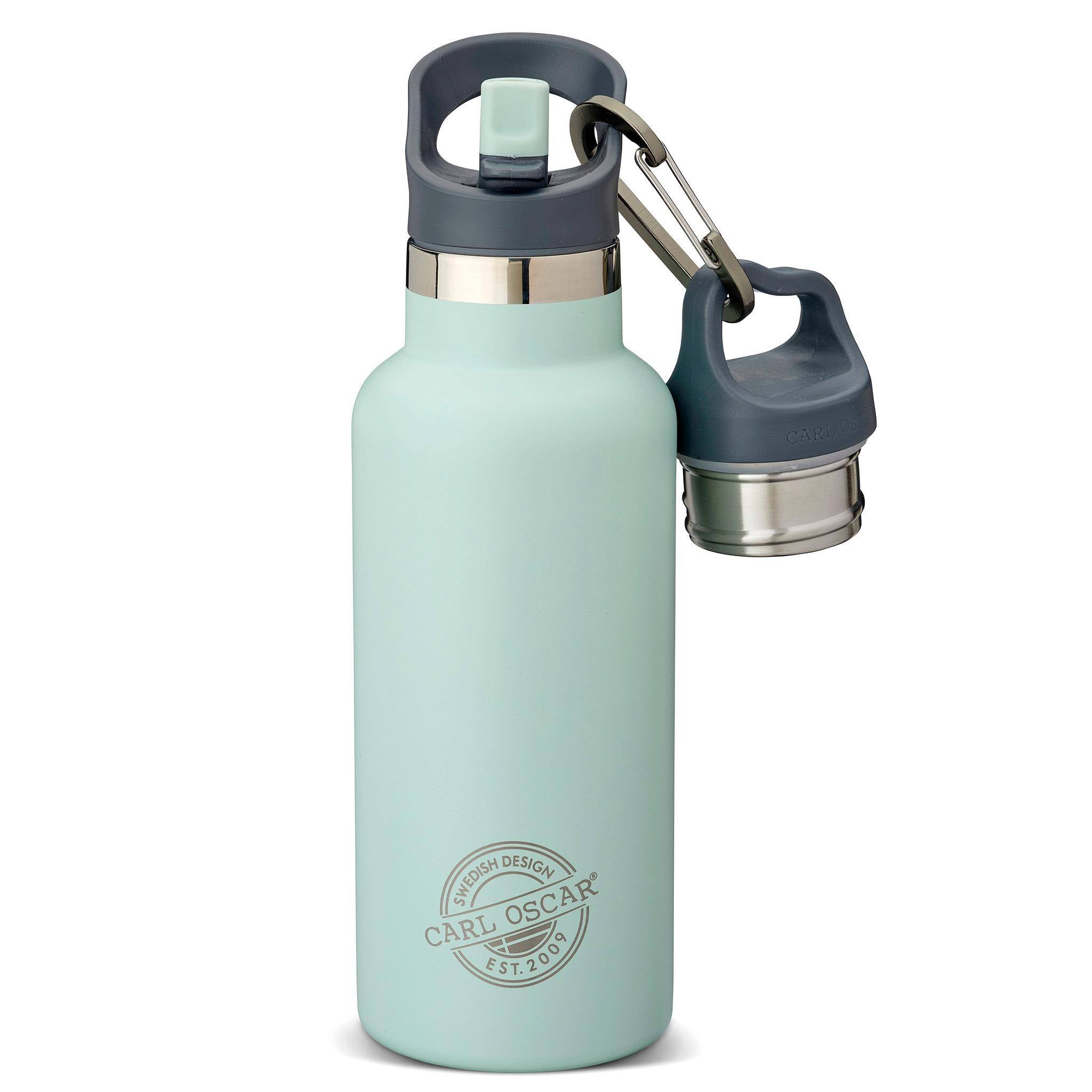 Bouteille d'eau TEMPflask™ 0,5 L - Vert | Carl Oscar