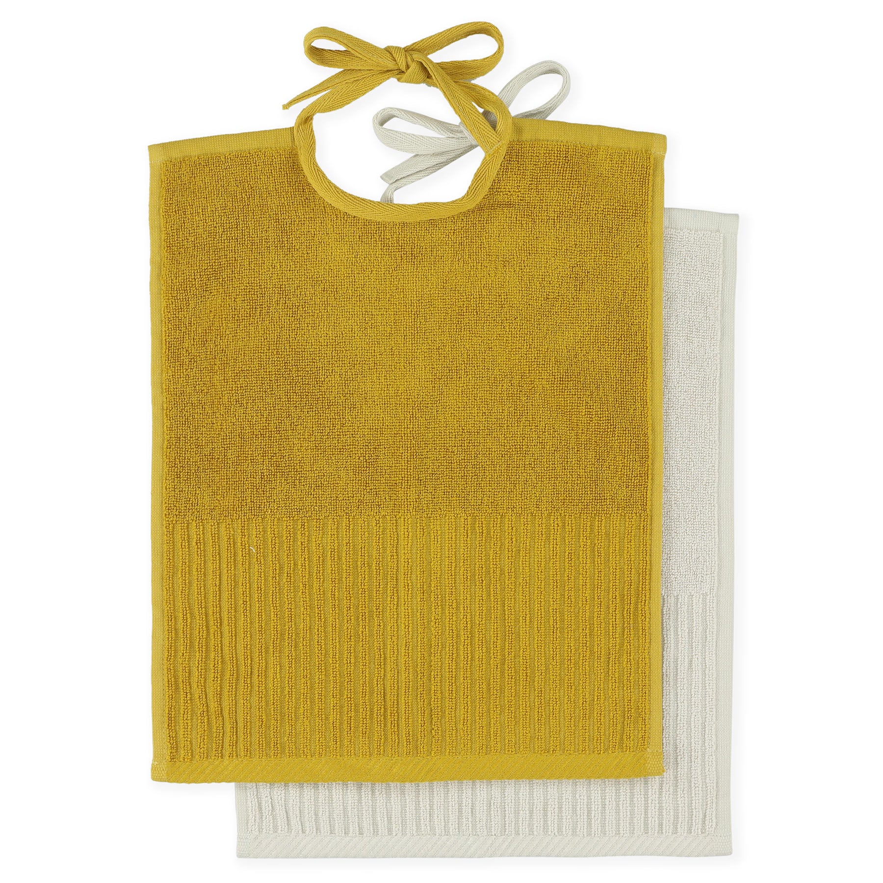 XL Bibs (2-pack) - Ochre | Trixie