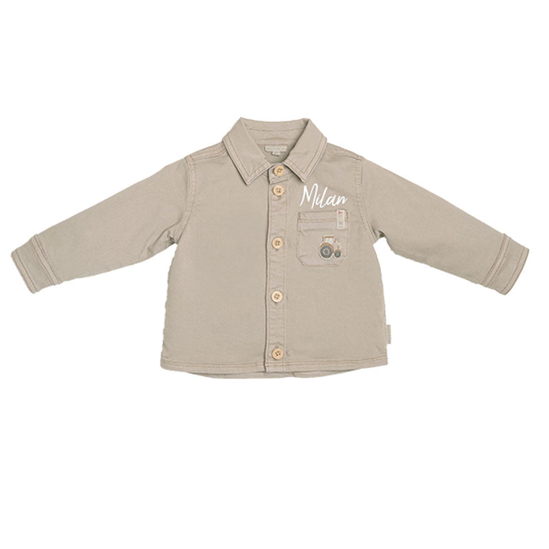 Surchemise beige – Chemise enfant pour le quotidien & les occasions spéciales